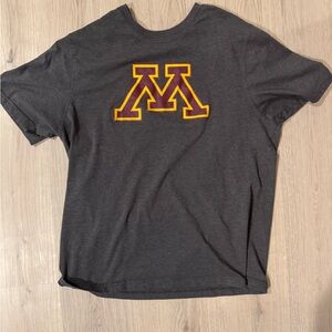 University of Minnesota Logo Gray T-Shirt
